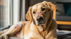 Dermatite atopique maladie de peau du chien avec photos :...