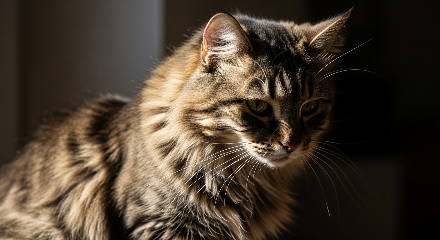 Maladie chat poil collé : quand un simple nœud cache un drame