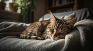 Mon chat ronronne mais il est malade : comment déchiffrer ce paradoxe ?