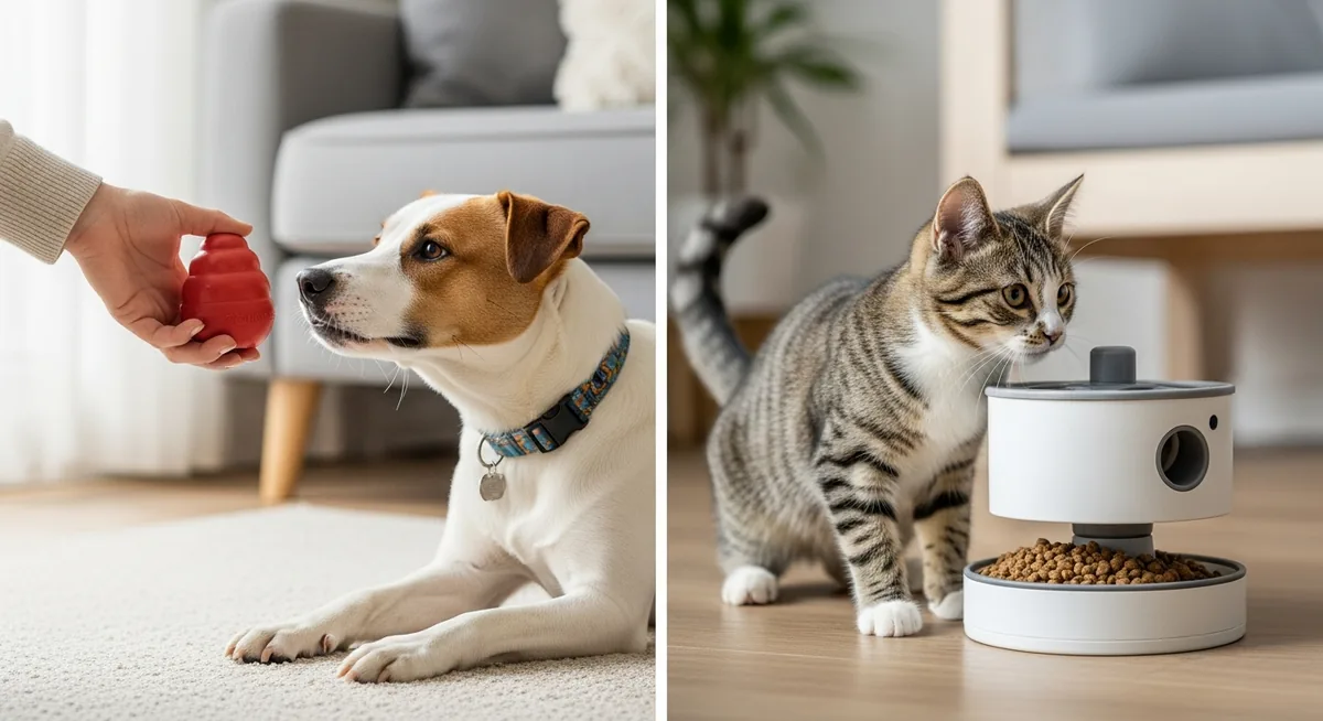 Traitement pica chien chat enrichissement environnemental jouets occupation