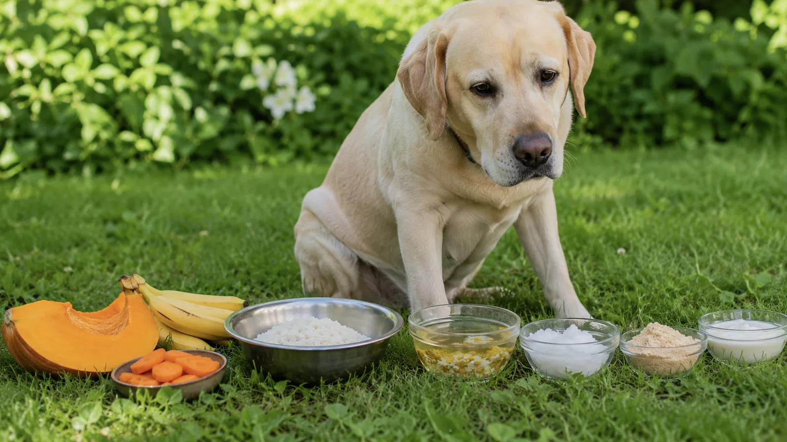 Diarrhée chien remède naturel : que donner sans risque