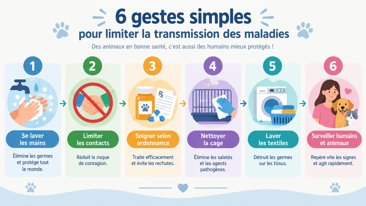 Étapes de prévention de la teigne dans le foyer